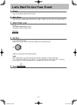 Preview for 11 page of Panasonic NN-GD682S Operation And Cooking Manual