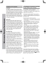 Preview for 28 page of Panasonic NN-GD682S Operation And Cooking Manual