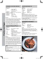 Preview for 42 page of Panasonic NN-GD682S Operation And Cooking Manual