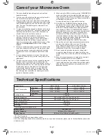 Preview for 21 page of Panasonic NN-GD692 Important Safety Instructions Manual