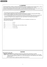 Preview for 2 page of Panasonic NN-GD692M Service Manual