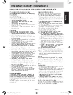 Preview for 2 page of Panasonic NN-GD692S Operating Instructions Manual