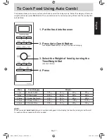 Preview for 12 page of Panasonic NN-GD692S Operating Instructions Manual