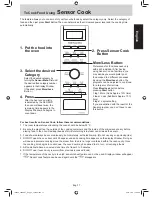 Preview for 18 page of Panasonic NN-GD692S Operating Instructions Manual