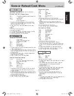 Preview for 20 page of Panasonic NN-GD692S Operating Instructions Manual