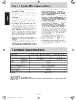 Preview for 23 page of Panasonic NN-GD692S Operating Instructions Manual