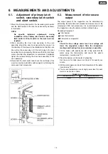 Preview for 19 page of Panasonic NN-GD692S Service Manual