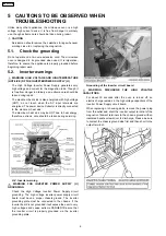 Preview for 8 page of Panasonic NN-GF560M Service Manual