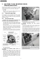 Preview for 8 page of Panasonic NN-GF574M Service Manual