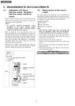 Preview for 18 page of Panasonic NN-GF574M Service Manual