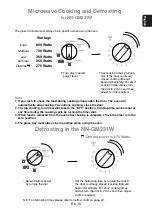 Preview for 17 page of Panasonic NN-GM231W Operating Instructions Manual