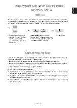 Preview for 25 page of Panasonic NN-GM231W Operating Instructions Manual