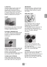 Preview for 11 page of Panasonic NN-GM34NB Operating Instructions Manual