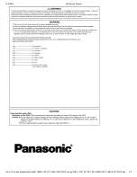 Preview for 2 page of Panasonic NN-GS595A Service Manual