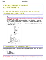 Preview for 24 page of Panasonic NN-GS595A Service Manual