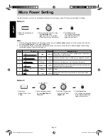 Preview for 11 page of Panasonic NN-GS597M Operating Instructions Manual