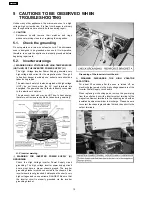 Preview for 10 page of Panasonic NN-GS597M Service Manual