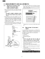 Preview for 22 page of Panasonic NN-GS597M Service Manual