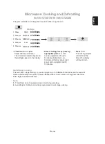 Preview for 17 page of Panasonic NN-GT264M Operating Instructions Manual