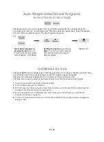 Preview for 22 page of Panasonic NN-GT264M Operating Instructions Manual