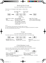 Preview for 18 page of Panasonic NN-GT264MZPE Operating Instructions Manual