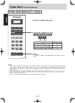 Preview for 11 page of Panasonic NN-GT351W Operating Instructions Manual