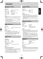 Preview for 44 page of Panasonic NN-GT351W Operating Instructions Manual