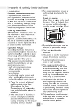 Preview for 6 page of Panasonic NN-GT35NB Operating Instructions Manual