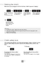 Preview for 16 page of Panasonic NN-GT35NB Operating Instructions Manual