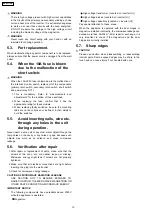 Preview for 10 page of Panasonic NN-GT370M Service Manual