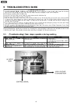 Preview for 20 page of Panasonic NN-GT370M Service Manual