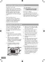 Preview for 8 page of Panasonic NN-GT45KW Manual