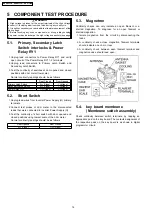 Preview for 16 page of Panasonic NN-GT462M Service Manual