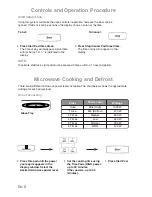 Preview for 9 page of Panasonic NN-GT469M User Manual