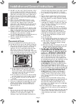 Preview for 7 page of Panasonic NN-GT65JB Operating Instructions Manual