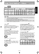 Preview for 22 page of Panasonic NN-GT65JB Operating Instructions Manual