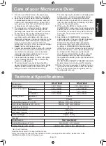 Preview for 33 page of Panasonic NN-GT69JSMPQ Manual