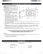 Предварительный просмотр 27 страницы Panasonic NN-GT69KS Owner'S Manual