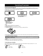 Preview for 9 page of Panasonic NN-GX35 Operating Instructions Manual