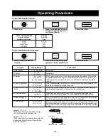 Preview for 11 page of Panasonic NN-GX35 Operating Instructions Manual