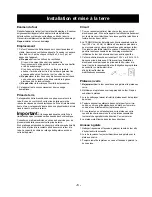 Preview for 23 page of Panasonic NN-GX35 Operating Instructions Manual