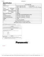 Preview for 2 page of Panasonic NN-GX36WF Service Manual