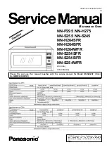 Panasonic NN-H264SFR Service Manual preview