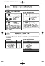 Preview for 19 page of Panasonic NN-H635 Operating Instructions Manual