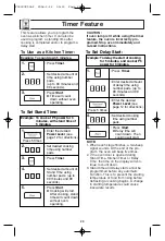 Preview for 22 page of Panasonic NN-H635 Operating Instructions Manual