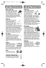 Preview for 25 page of Panasonic NN-H635 Operating Instructions Manual