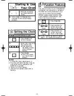 Preview for 12 page of Panasonic NN-H965BF - Luxury Full-Size - Microwave... Operating Instructions Manual