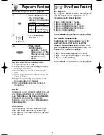 Preview for 15 page of Panasonic NN-H965BF - Luxury Full-Size - Microwave... Operating Instructions Manual