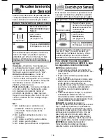 Preview for 48 page of Panasonic NN-H965BF - Luxury Full-Size - Microwave... Operating Instructions Manual