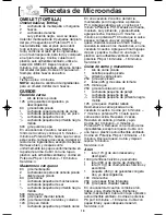 Preview for 50 page of Panasonic NN-H965BF - Luxury Full-Size - Microwave... Operating Instructions Manual